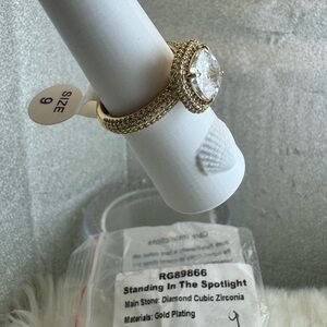 Standing In The Spotlight Gold Ring